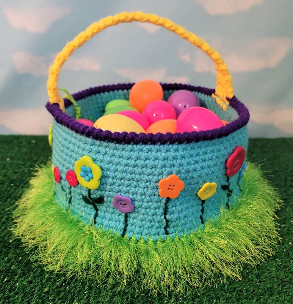 Flower Easter Basket Pattern