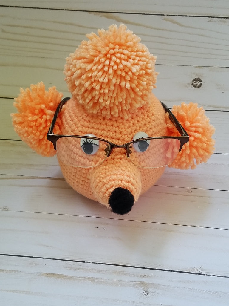 Poodle Eyeglass Holder Crochet Pattern