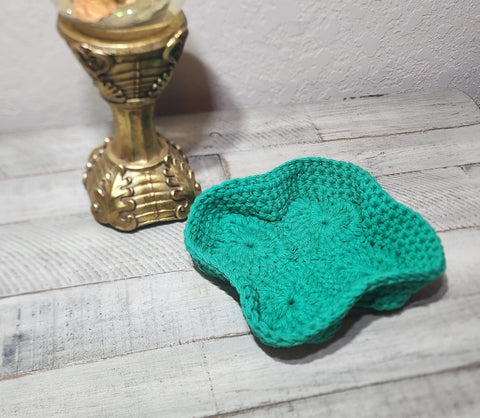 Shamrock Tray Crochet Pattern