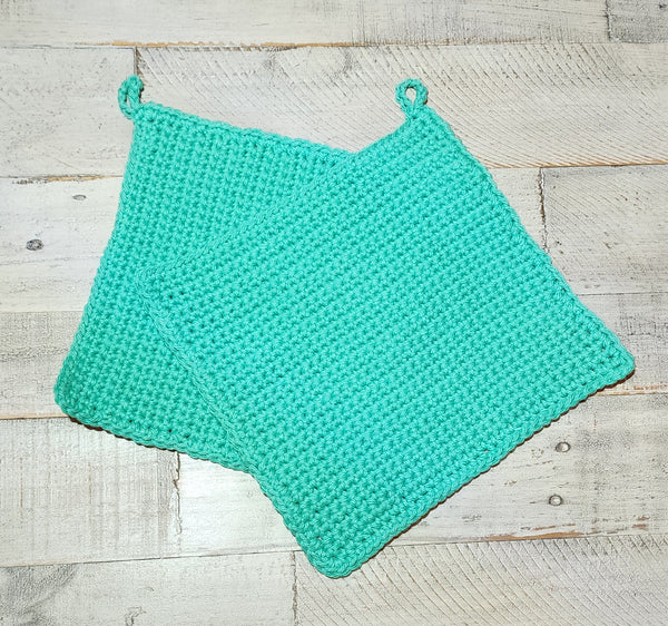 Learn to Crochet a Potholder, Beginner Crochet Kit