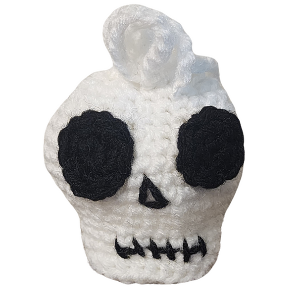 Sugar Skull Treat Bag Crochet Pattern