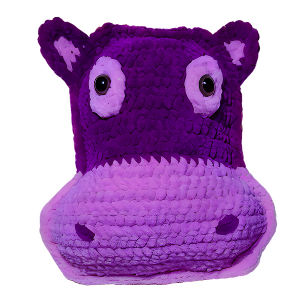 Baby Hippo Snuggler Crochet Pattern