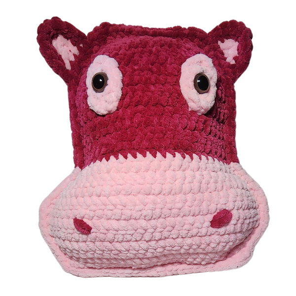 Baby Hippo Snuggler Crochet Pattern