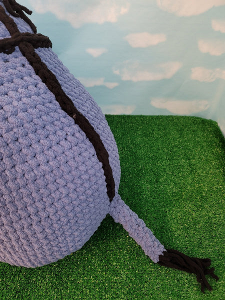 Archie the Donkey Crochet Pattern using Bernat Blanket Yarn - My Fingers Fly