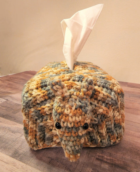 Armadillo Tissue Cover Crochet Pattern - My Fingers Fly