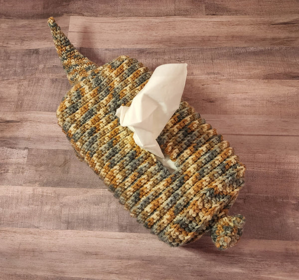 Armadillo Tissue Cover Crochet Pattern - My Fingers Fly