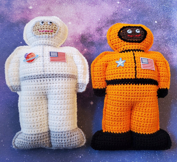 Astronaut Cuddler Crochet Pattern - Space Explorer Crochet Pattern - My Fingers Fly