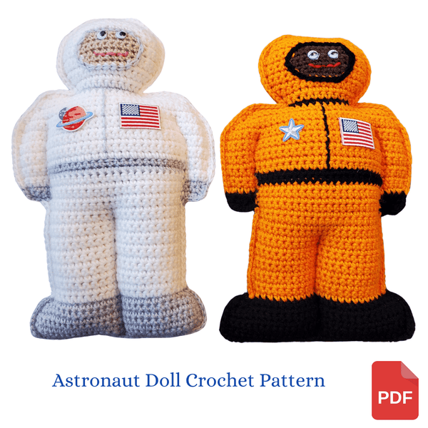 Astronaut Cuddler Crochet Pattern - Space Explorer Crochet Pattern - My Fingers Fly