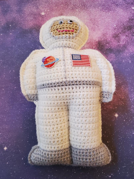 Astronaut Cuddler Crochet Pattern - Space Explorer Crochet Pattern - My Fingers Fly