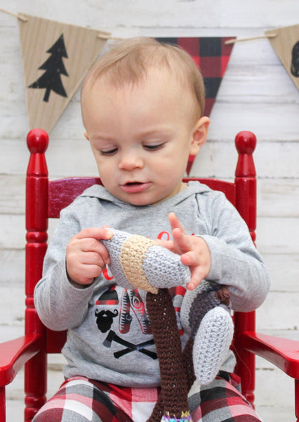 Baby Axe Rattle Crochet Patterns Ebook - Firefighter, Lumberjack, Tomahawk, Viking/Medieval, and Battle Axes - My Fingers Fly