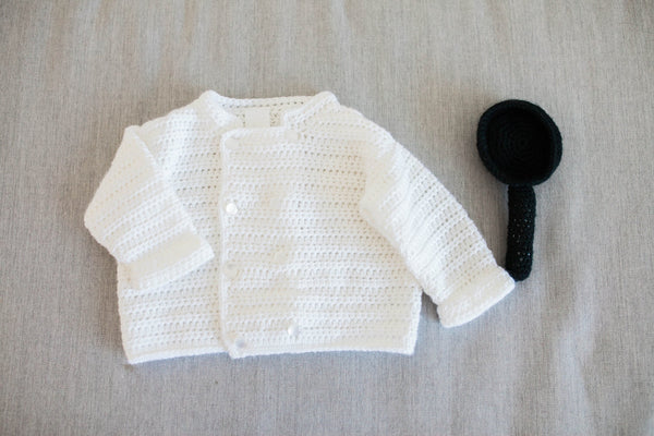 Baby Chef Sweater Crochet Pattern - My Fingers Fly