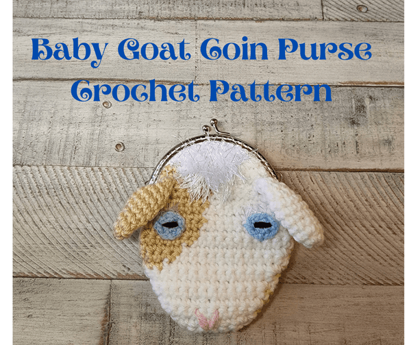 Baby Goat Coin Purse Crochet Pattern - My Fingers Fly