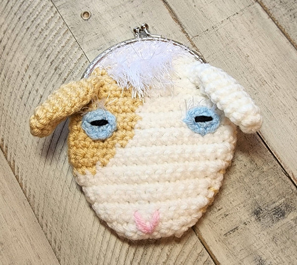 Baby Goat Coin Purse Crochet Pattern - My Fingers Fly