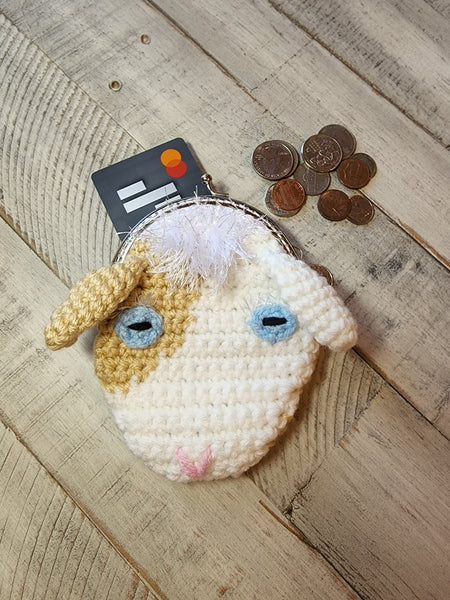 Baby Goat Coin Purse Crochet Pattern - My Fingers Fly