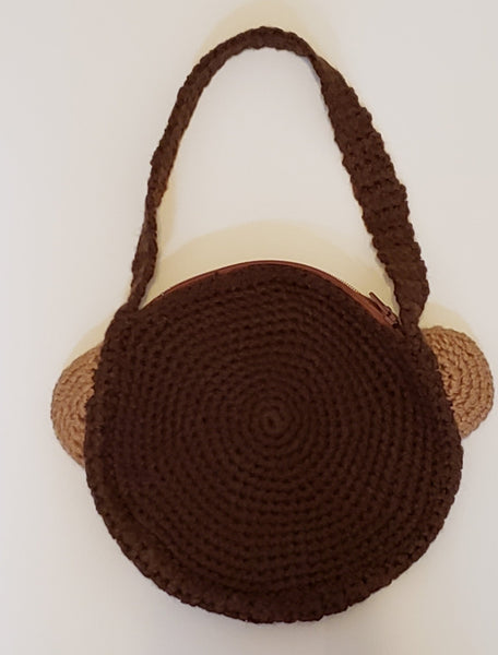 Baby Gorilla Purse Crochet Kit - My Fingers Fly