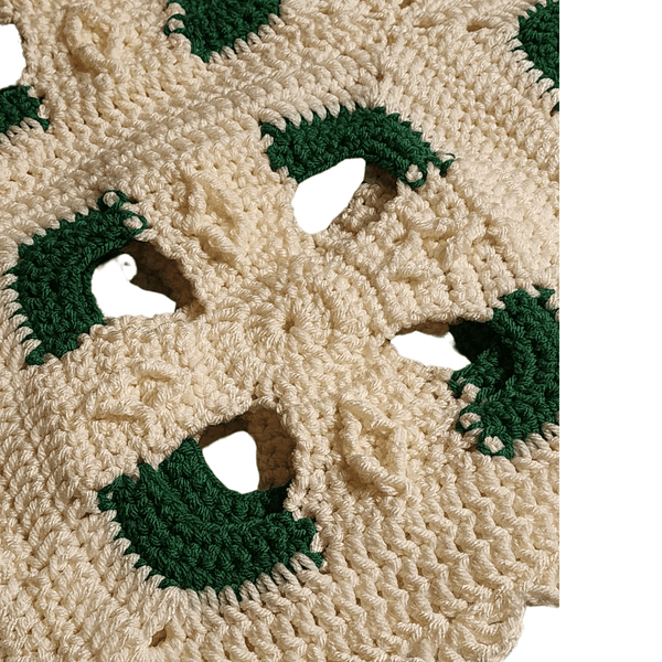 Celtic Cross Throw Blanket, Handmade Crochet - My Fingers Fly