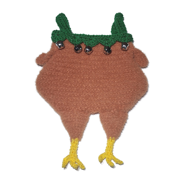 Handmade Chicken Christmas Stocking