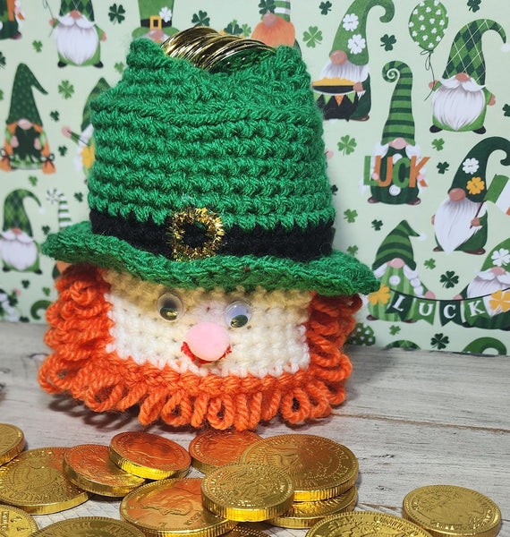 Leprechaun Gift Bag Crochet Pattern – Digital Download