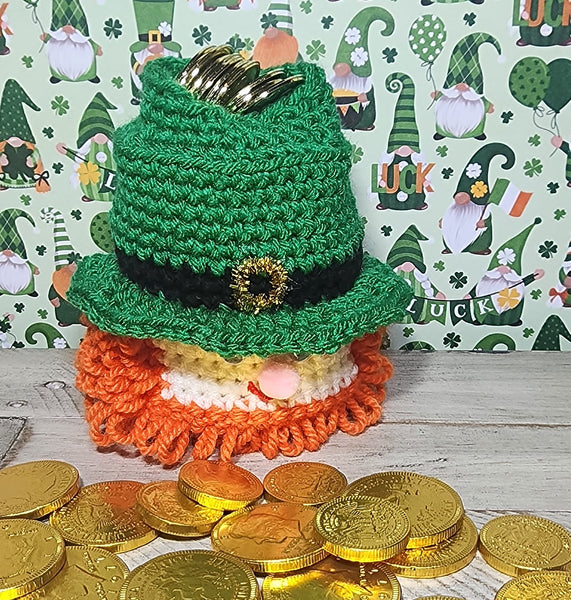 Leprechaun Gift Bag Crochet Pattern – Digital Download