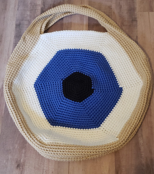 Eyeball Bowling Ball Bag Crochet Pattern