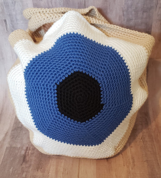 Eyeball Bowling Ball Bag Crochet Pattern