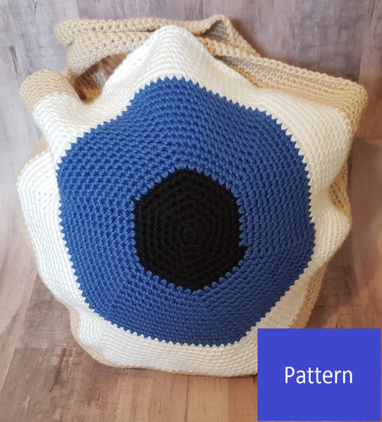 Eyeball Bowling Ball Bag Crochet Pattern